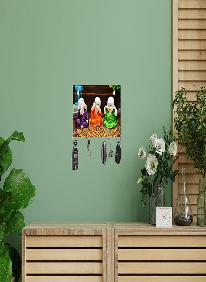 TRENDSTUBE Key Holder for Home & Office | Wall Stylish Key Stand | Key Hanger | Key Chain Holders for Wall (1 Pack_KH-26) - Image 4