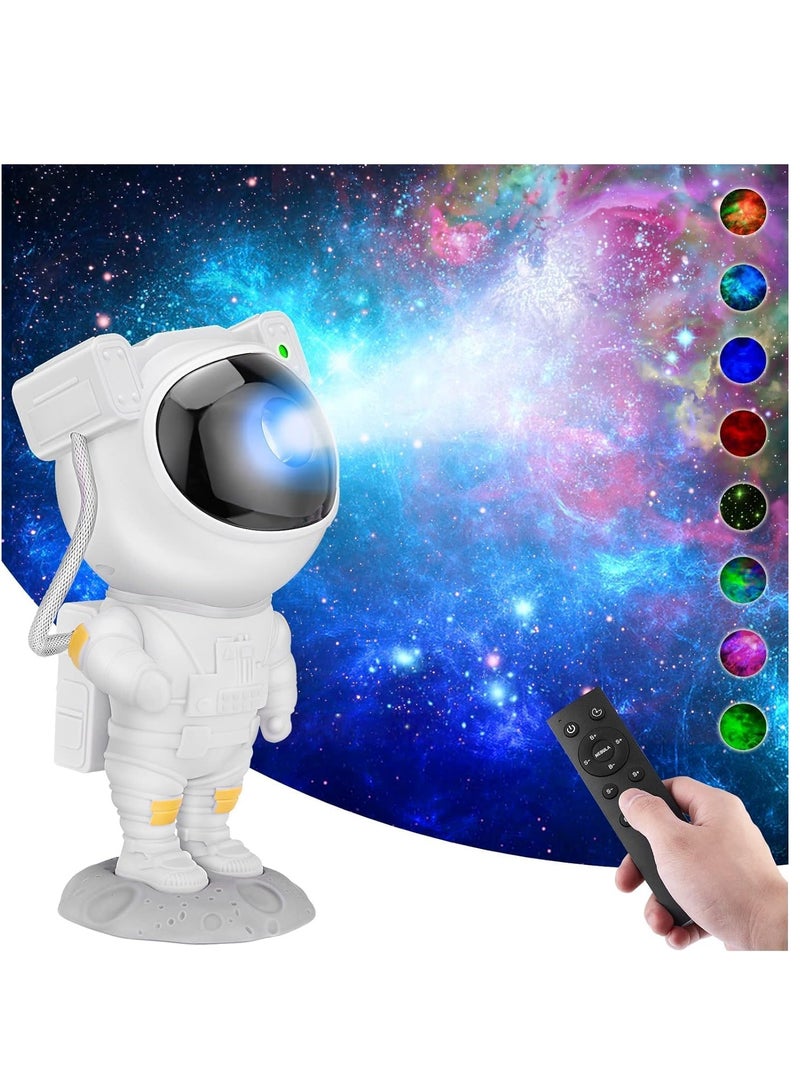 ELTRAZONE Star Projector Night Lights,Kids Room Decor Aesthetic,Tiktok Astronaut Nebula Galaxy Projector Night Light,Remote Control Timing and 360°Magnetic Head,Lights for Bedroom,Gaming Room Decor - Image 1