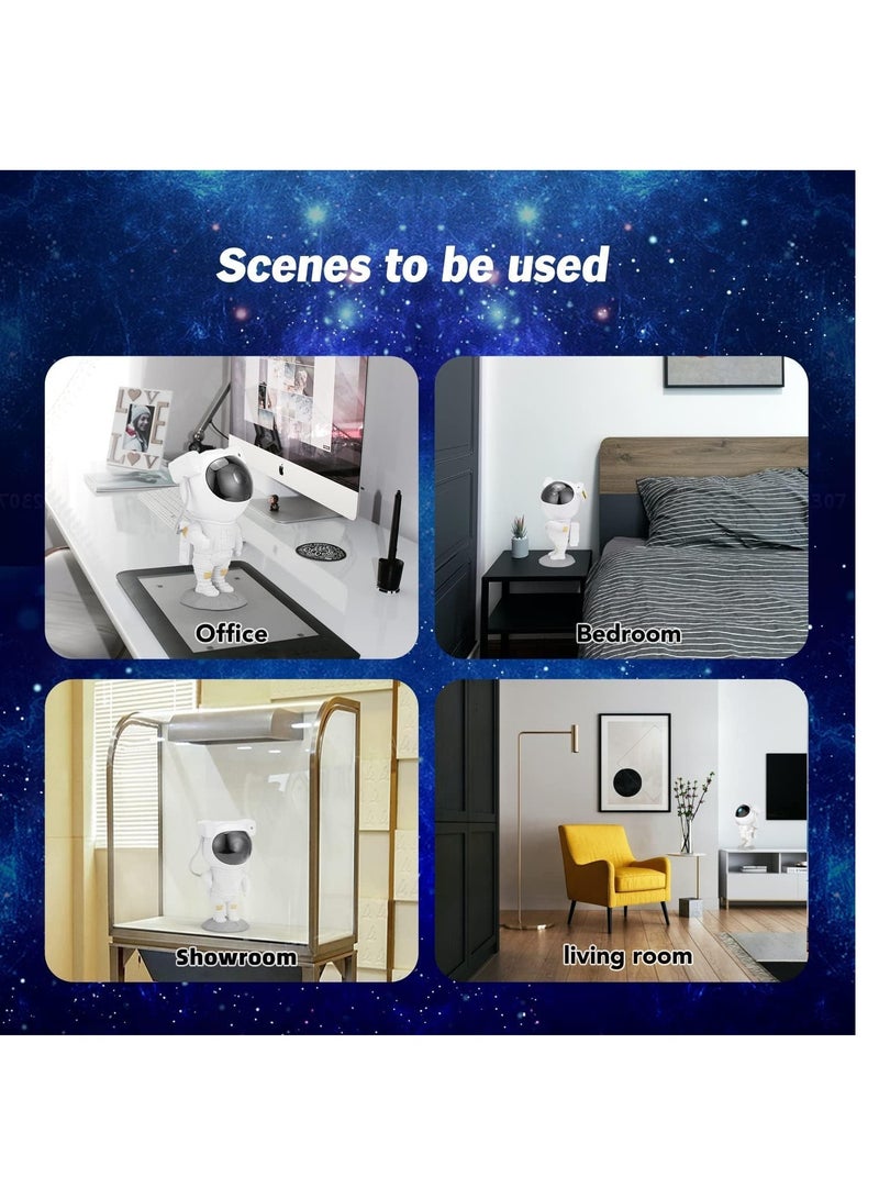 ELTRAZONE Star Projector Night Lights,Kids Room Decor Aesthetic,Tiktok Astronaut Nebula Galaxy Projector Night Light,Remote Control Timing and 360°Magnetic Head,Lights for Bedroom,Gaming Room Decor - Image 2