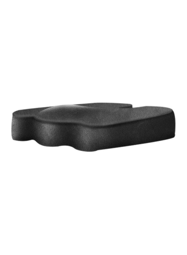 Gel Enhanced Seat Cushion – Office Chair Cushion – Non-Slip Gel  Memory Foam Coccyx Cushion for Tailbone Pain - Desk Chair Car Seat Cushion Driving - Sciatica  Back Pain Relief (Black) - Image 3