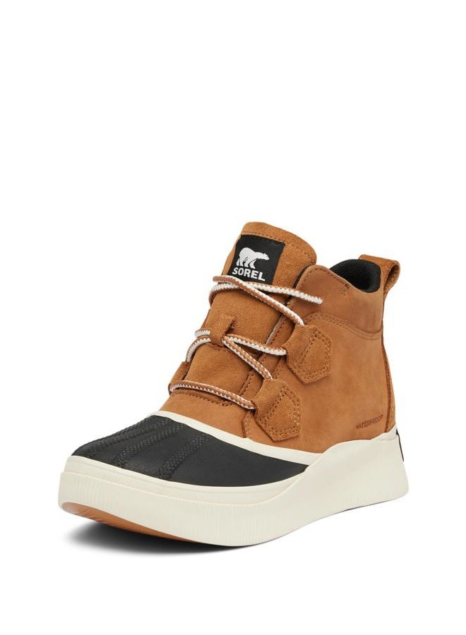 SOREL Women's Out N About lV Classic Waterproof Boot, Taffy/Black, 41 EU - Image 1