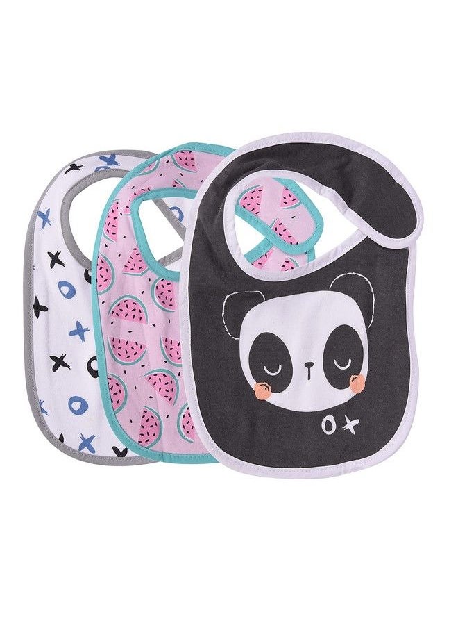 MOM'S HOME Moms Home New Born Baby Cotton Bibs Super Absorbent Gentle To Baby Delicate Skinpack Of 6 (0 9 Months)  - Image 5