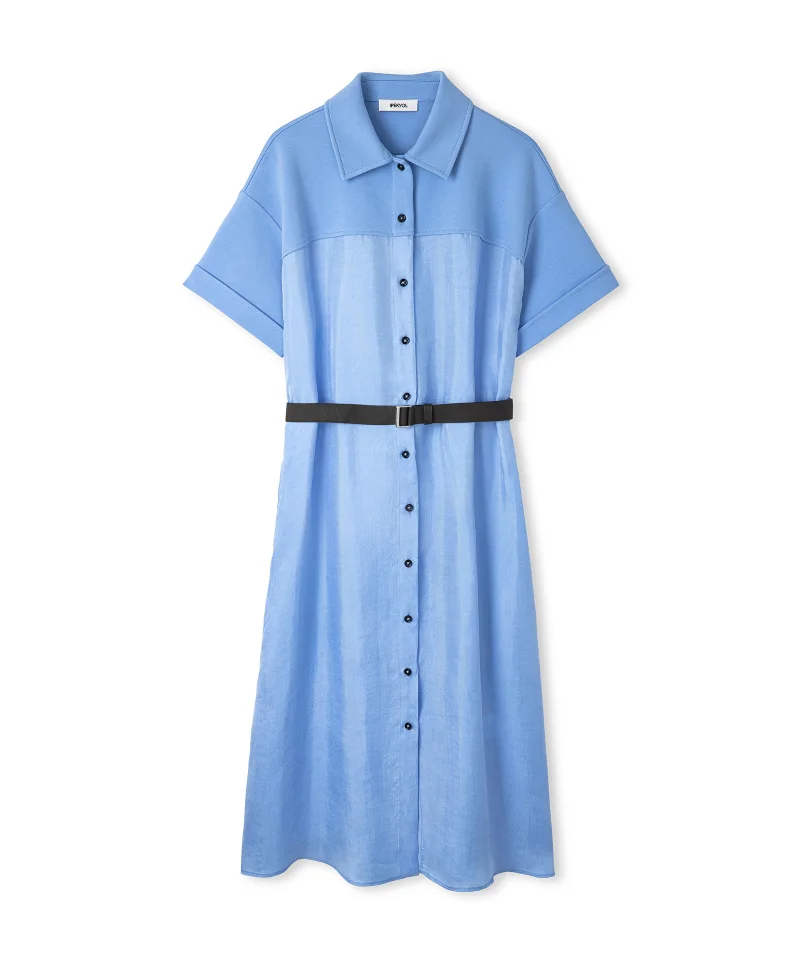 Ipekyol  Relaxed Fit Belted Shirt Dress for Women | Best Price UAE
