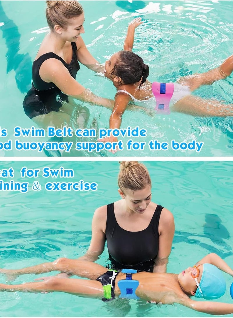 HAIZID Swimming Floatation Exercise Belt, Swim Training Kickboard Waist Belt for Low Impact Swimming Pool Workouts, Physical Therapy and Learning Swim Training Swim - EVA Foam Buoyancy Belt Swimming Aid - Image 4