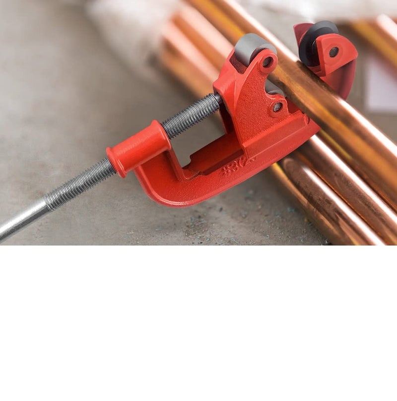 JB 328mm Heavy Duty Pipe Cutter Cuts Copper Brass Aluminum ThinWall Steel Iron Plastic Cutting Tool Great for Plumber or MetalWorkers - Image 4