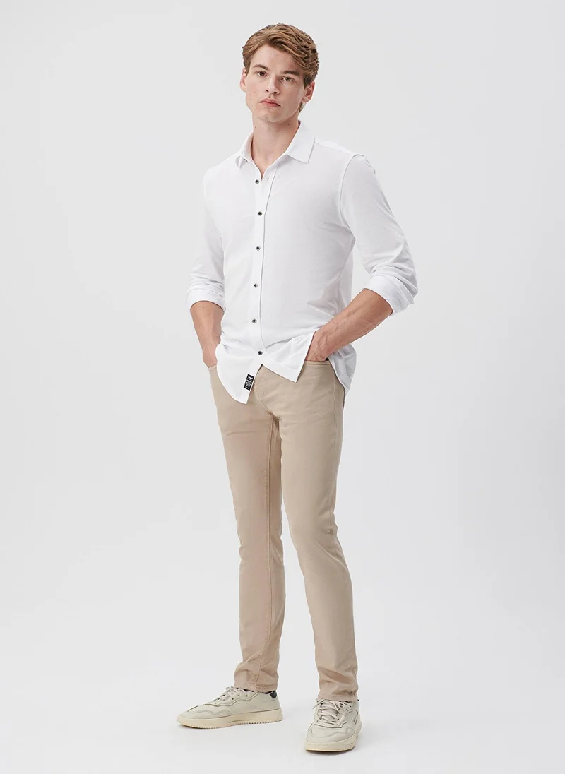MAVI Jake Beige Gabardin Pants
