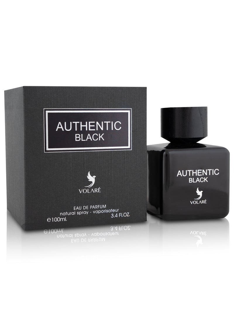 فولاريه أوثينتيك بلاك، ماء عطر للرجال - 100 مل - Image 1