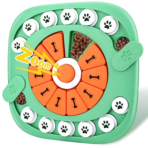 AVOAR Dog Toys for Boredom and Stimulating Mentally Stimulating Toys Puzzle Large Dogs Puzzles Smart Treat Dispensing Enrichment Dogs Green Level 3Green - Image 1
