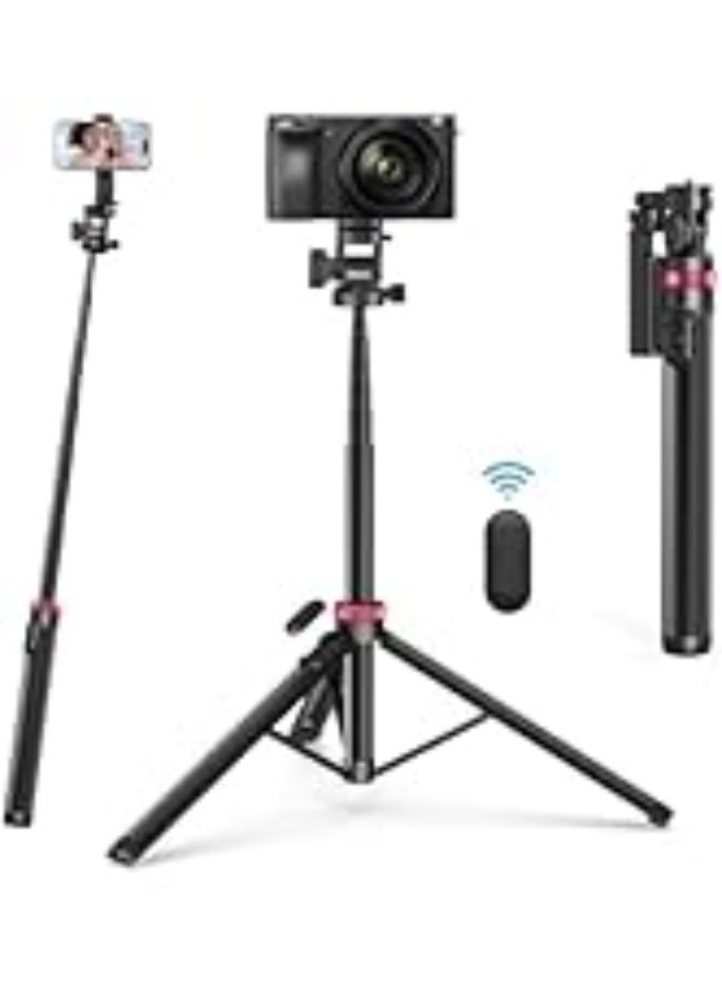 يولانزي TT88 4-in-1 Mode MagSafe Overhead Selfie Stick T111 - Black - Image 1