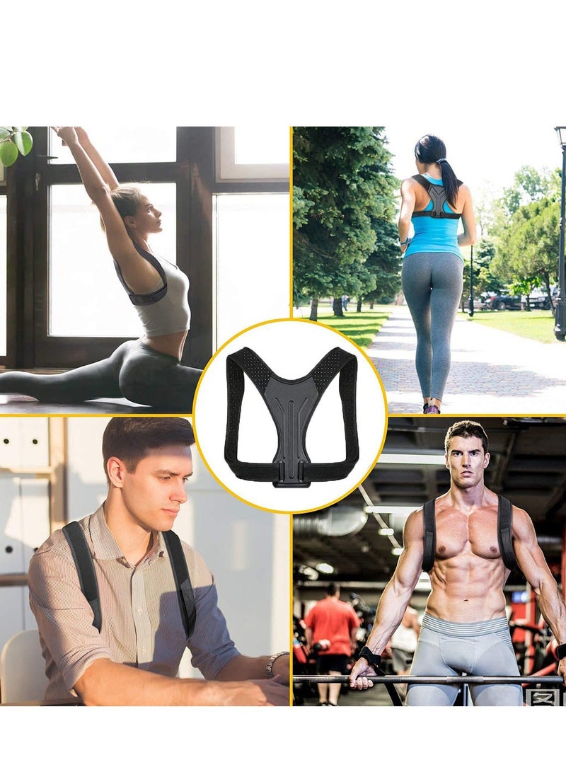 Y&D Posture Corrector for Women and Men, Adjustable Shoulder Straps Back Brace/Back Straightener / Trainer Effective Neck, Shoulder, Upper Pain Relief (Large) - Image 5