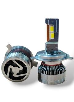 100Miles 100Miles 75W Car LED Headlights H4 bulb  - Image 4