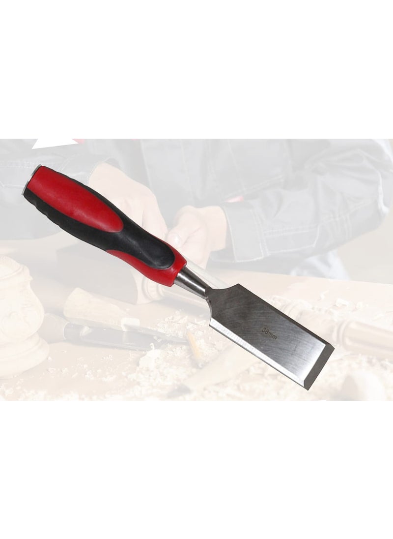Digital Craft Digital Craft Wood Carving Flat Chisel Carving for Woodcut Working Carpenter Woodworking Tools Wood Chisel 38mmClaw Hammer6Inch 2 In 1 Screw Driver  - Image 2