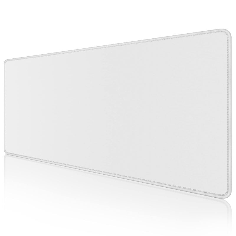 Dapesuom Large Gaming Mouse Pad, Extended Mouse Mat with Stitched Edges, Full Size Keyboard Pad with Non-Slip Base, Big XXL Computer Desk Mats for Gamer, Laptop, Office, 31.5 x 15.7in, Space Gray - Image 1