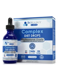 Complex Diet Drops Best Natural Weight Management Drops For Men And Women (1 Bottle 2 Fl Oz)