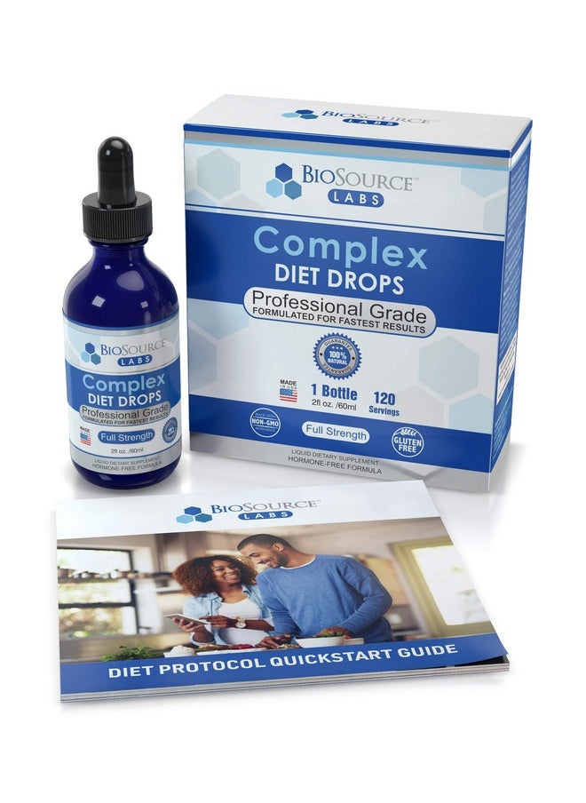 BioSource Labs - Complex Diet Drops Best Natural Weight Management Drops For Men And Women (1 Bottle 2 Fl Oz) - Image 1