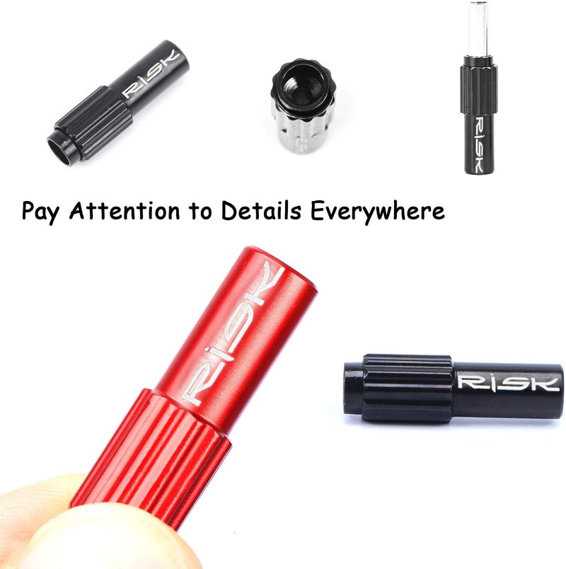 Farbetter Bicycle Cable Adjusters, Bike Brake Cable Gear Shift Connector Line Regulator Adjuster Housing Cap 2pcs/ Pair - Image 5