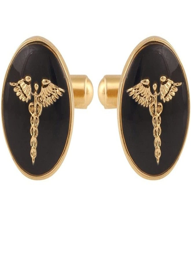 SANDHA Men Cuff Links Cufflinks Set Men in a Gift Box Golden And silver for men Cufflink,Tie Pin Combo Set colors available (cufflinks 7) - Image 3