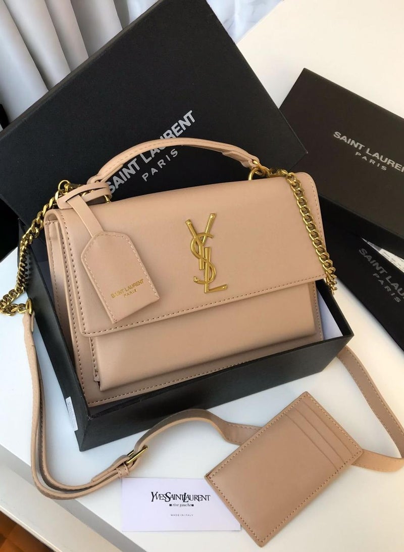 أس أه حقيبة يد نسائية أنيقة، ماركة عالية الجودة