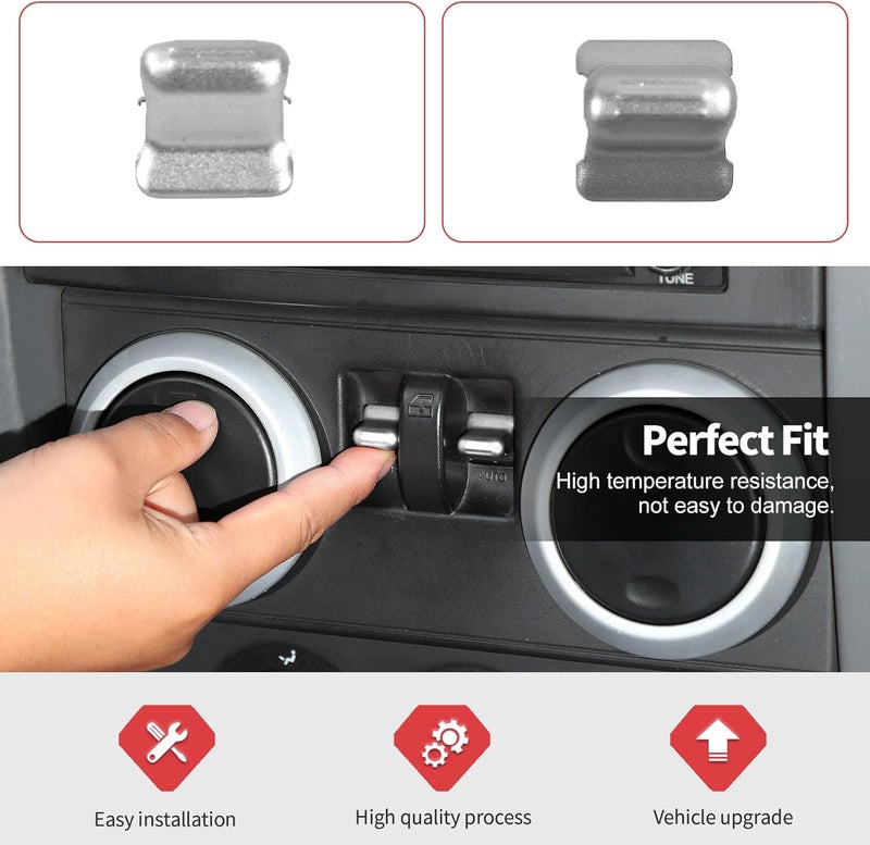 Jimen غطاء زر مفتاح نافذة وحدة التحكم المركزية Jimen 4 قطع لجيب رانجلر JK و JKU - Image 4