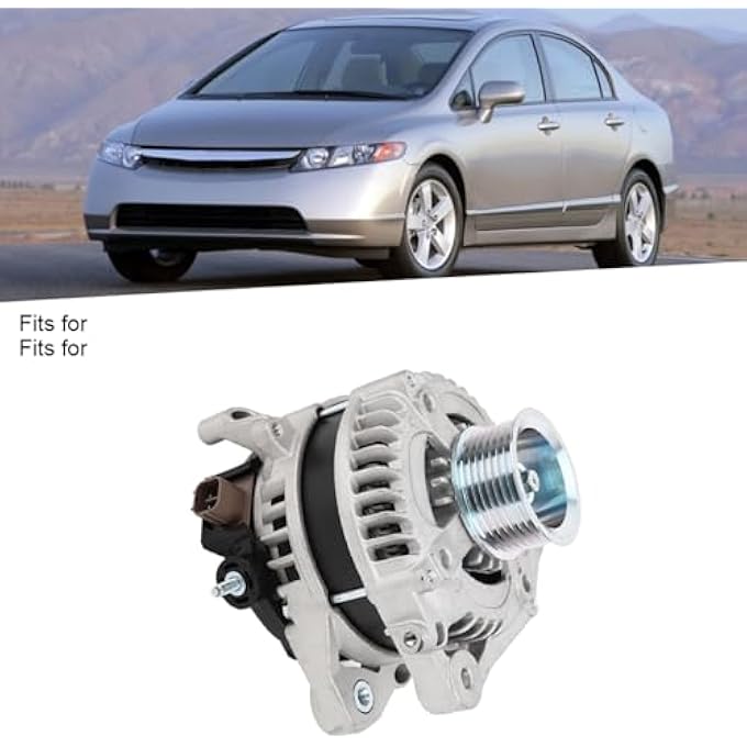 Torvex Alternator Unit, Generator Assembly, Charging System Compatible with Honda, Engine Alternator Replacement 31100-RZP G01 - Image 4