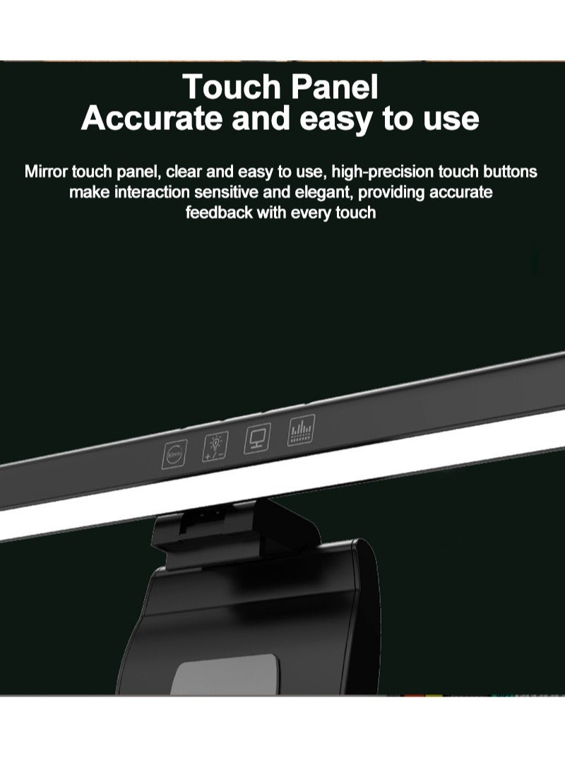 FlashHawk Computer Monitor Light Bar with RGB Colorful Ambient Light,USB Powered Monitor Lamps for Office/Home/Gaming/Desk - Image 5