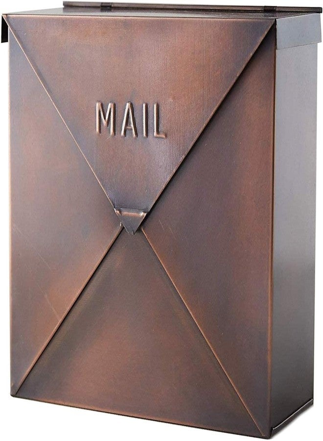 NACH MB-6635CP Rockford Mailbox Copper, Cooper Finish - Image 1