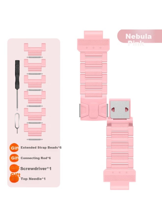 Ten Flashes Tenflash Little Genius Watch Strap Z10/z9/z8a Youth Edition Children's Phone Watch Magnetic Flash Buckle Z7s/z6p/z6/z3/d3/n3/q2a/q1a/z5pro Nebula Pink - Image 3