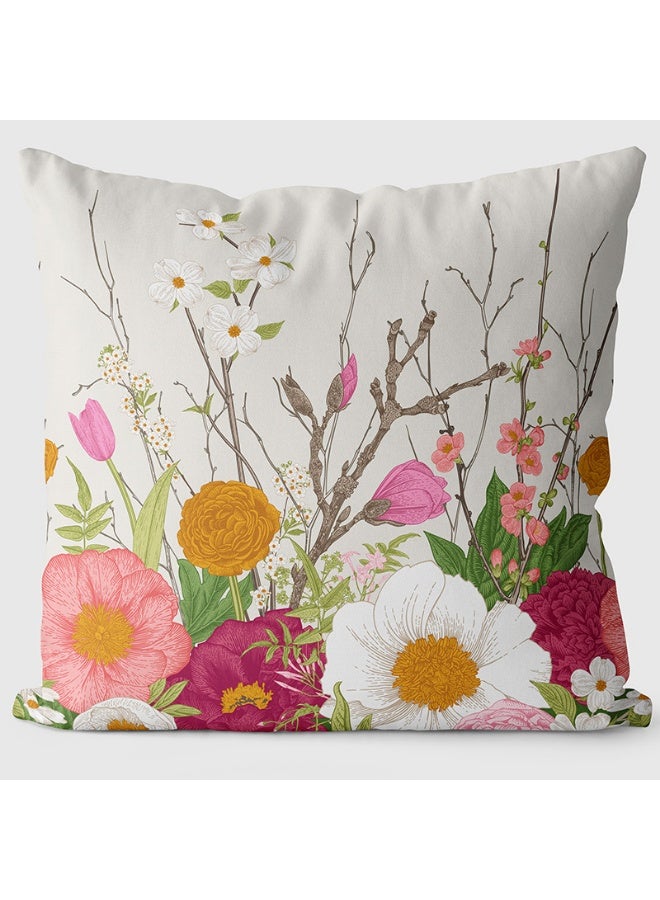 Betaoby 4-Piece Pillowcase, Pillowcase, Modern Decoration Cover 45cm x 45cm, Suitable for Living Room Sofa Bed Pillowcase 18x18 Inches (Double-Sided Pattern) - Image 4