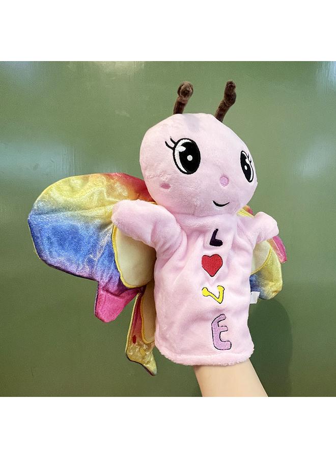 Bluejw New Hand Doll Color Butterfly Plush Toy Kindergarten Parent-Child Comfort Interactive Rag Doll Cross Border Muppet Doll - Image 3
