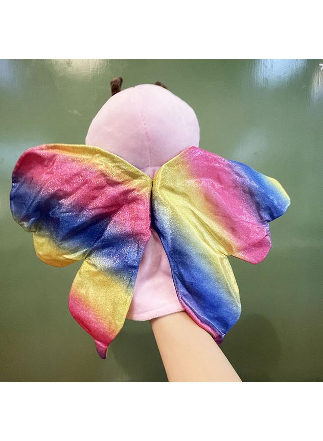 Bluejw New Hand Doll Color Butterfly Plush Toy Kindergarten Parent-Child Comfort Interactive Rag Doll Cross Border Muppet Doll - Image 4