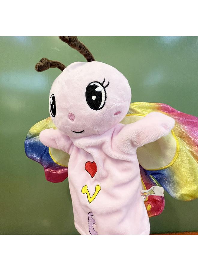 Bluejw New Hand Doll Color Butterfly Plush Toy Kindergarten Parent-Child Comfort Interactive Rag Doll Cross Border Muppet Doll - Image 5