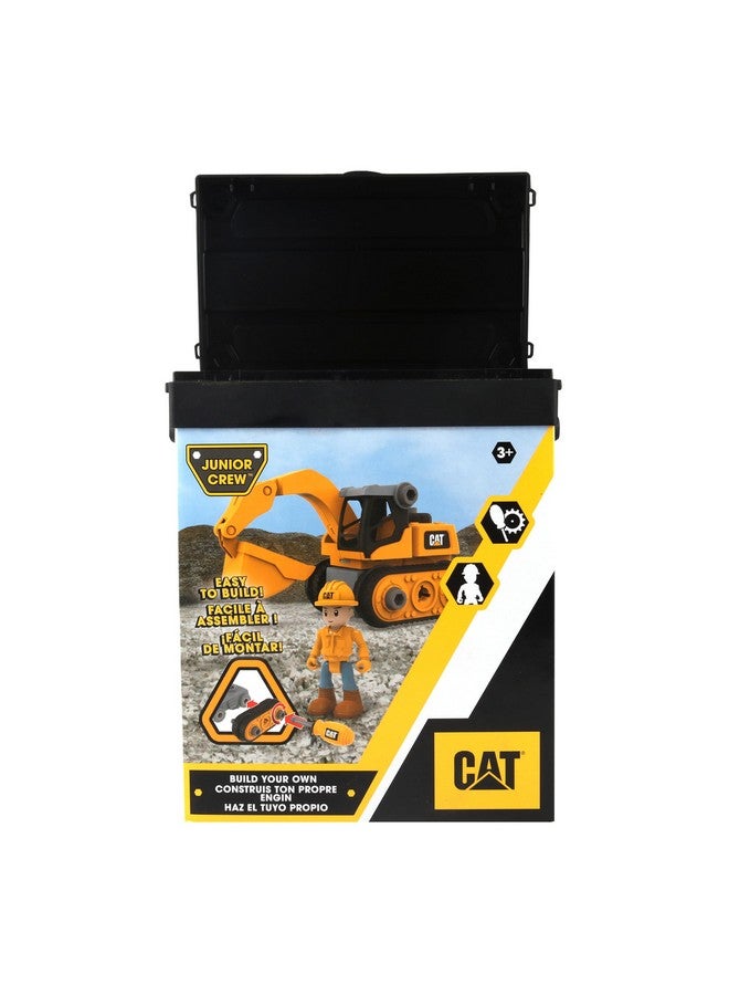 CAT Construction Toys, Construction Junior Crew, Build Your Own Excavator Building Toy, Ages 3 and up - Image 4