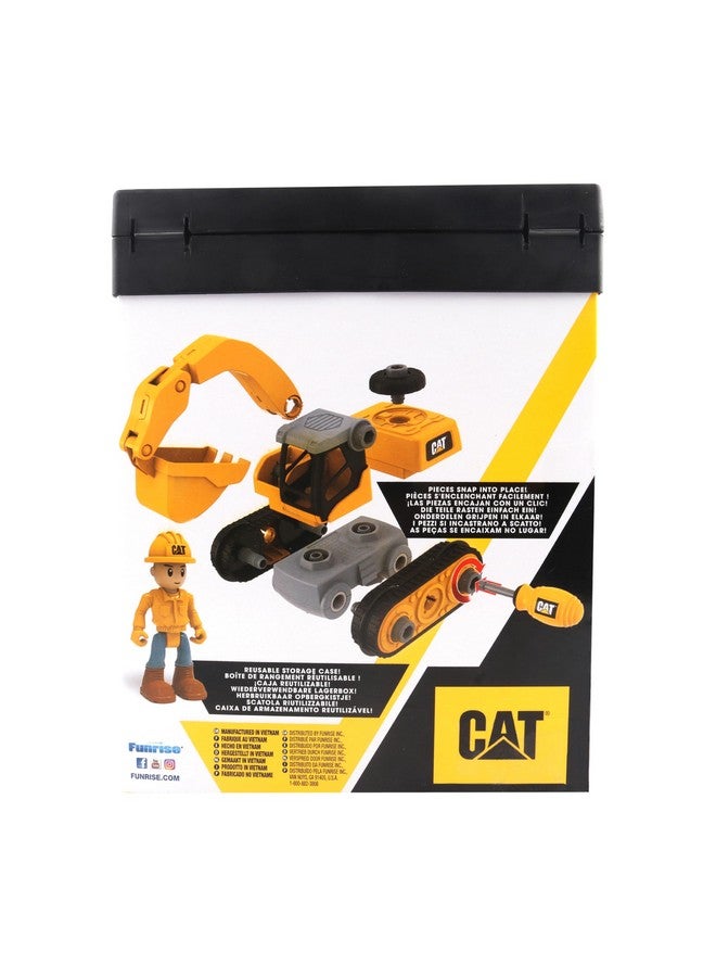 CAT Construction Toys, Construction Junior Crew, Build Your Own Excavator Building Toy, Ages 3 and up - Image 5