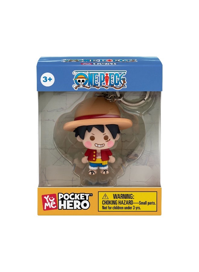 One Piece Collectible Keychain Pocket Hero Chibi Series - Luffy - Image 3