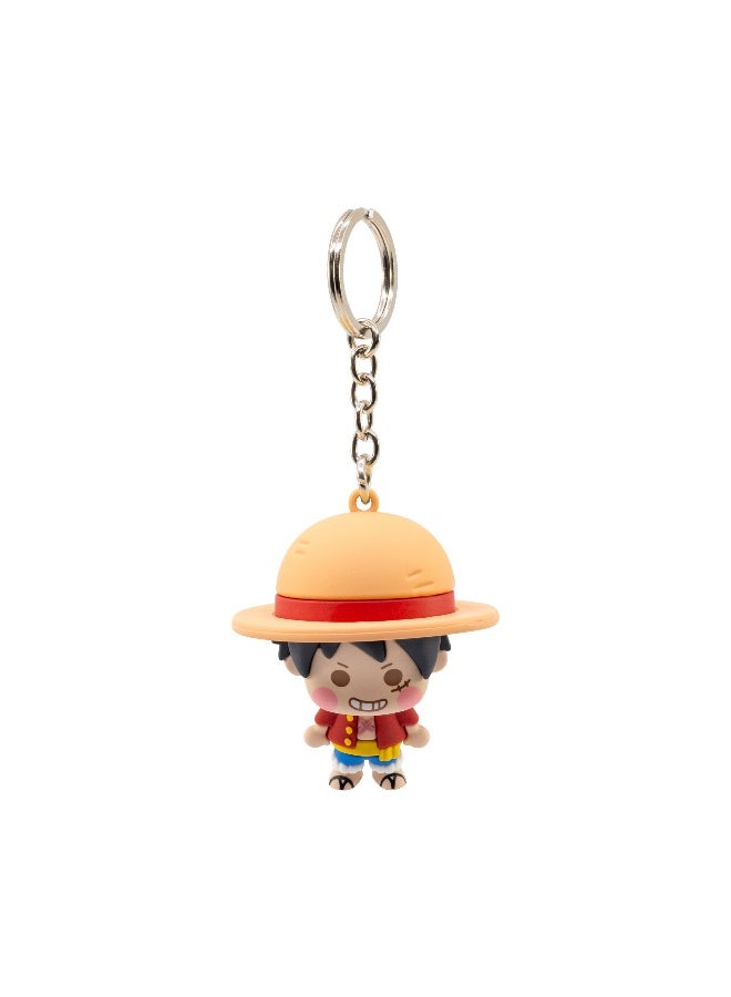 One Piece Collectible Keychain Pocket Hero Chibi Series - Luffy - Image 2
