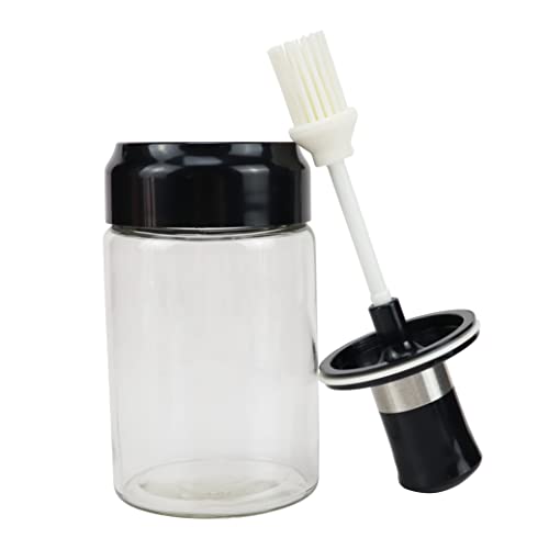 EIKS Oil Bottle with Silicone Brush for Cooking BBQ Kitchen - Image 4
