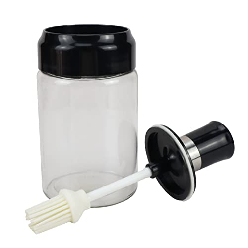 EIKS Oil Bottle with Silicone Brush for Cooking BBQ Kitchen - Image 3