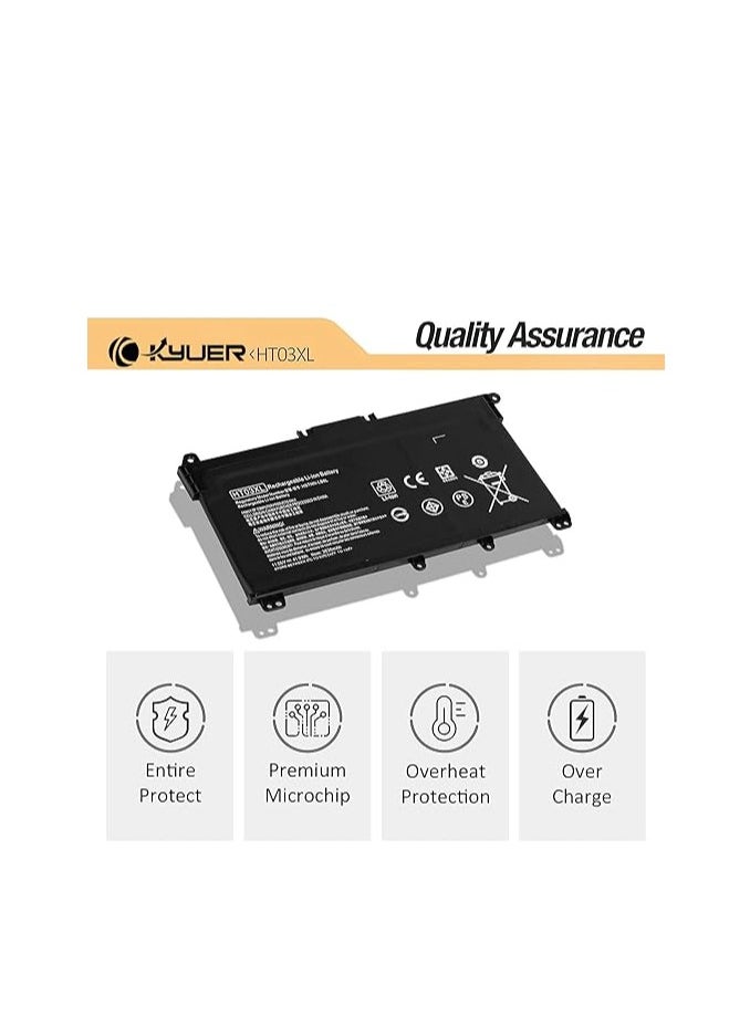 Generic HT03XL HT03041XL L11119-855 Battery for HP Pavilion 15-CS 15-CW 15-DA 15-DB 15-DQ 15-DW 14-CE 14-CF 14-CK 14-CM 14-DH 14-DK 14-DQ 17-CA 17-by HSTNN-UB7 J HSTNN-DB8R HSTNN-DB8S L11421-2C2 L11421-542  - Image 4