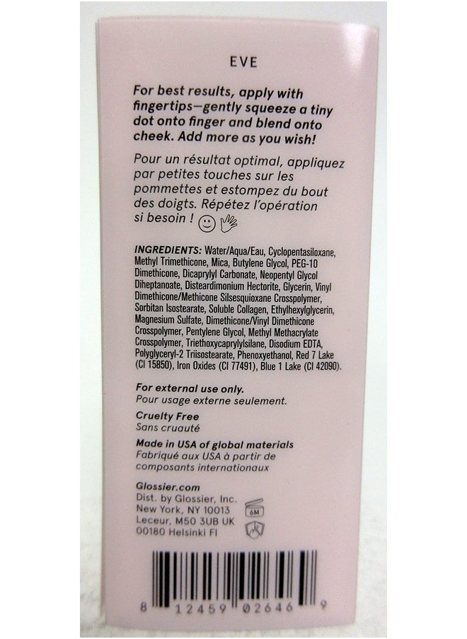 Glossier - Cloud Paint Seamless Cheek Color Eve 10 Ml / 0.33 Fl Oz - Image 1
