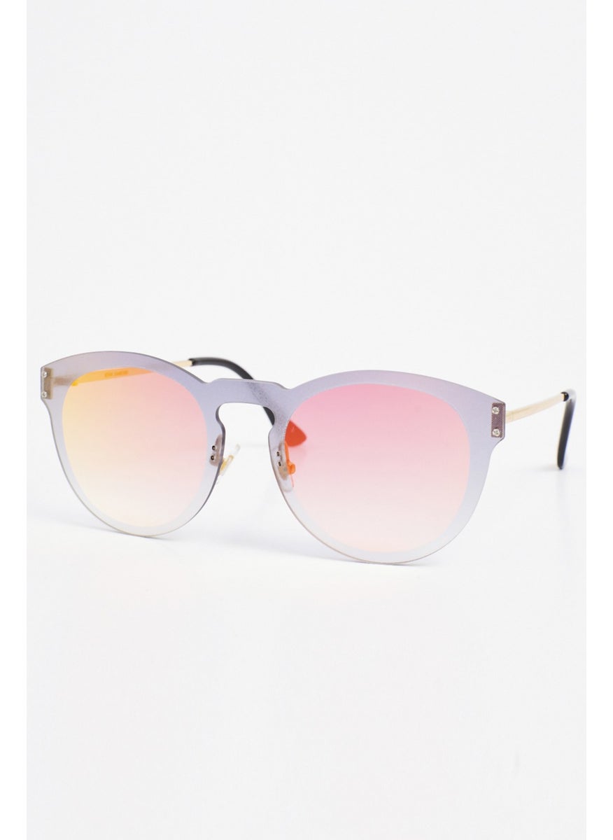 Aqua Di Polo 1987 Women's Jasmine Pink UV 400 Protection Sunglasses APSS056401  - Image 4