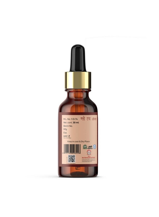 Sharmayu Glow Touch Oil | Ayurvedic Face Oil for Glowing Skin, Dark Spot Removal & Anti-Aging | Saffron & Herbal Blend | 30 ml - Image 5