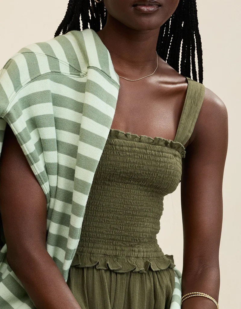 Aerie  Aerie At The Barre Smocked Dress for Women | Best Price UAE