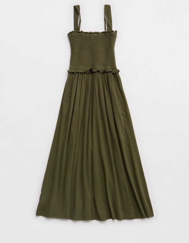 Aerie  Aerie At The Barre Smocked Dress for Women | Best Price UAE