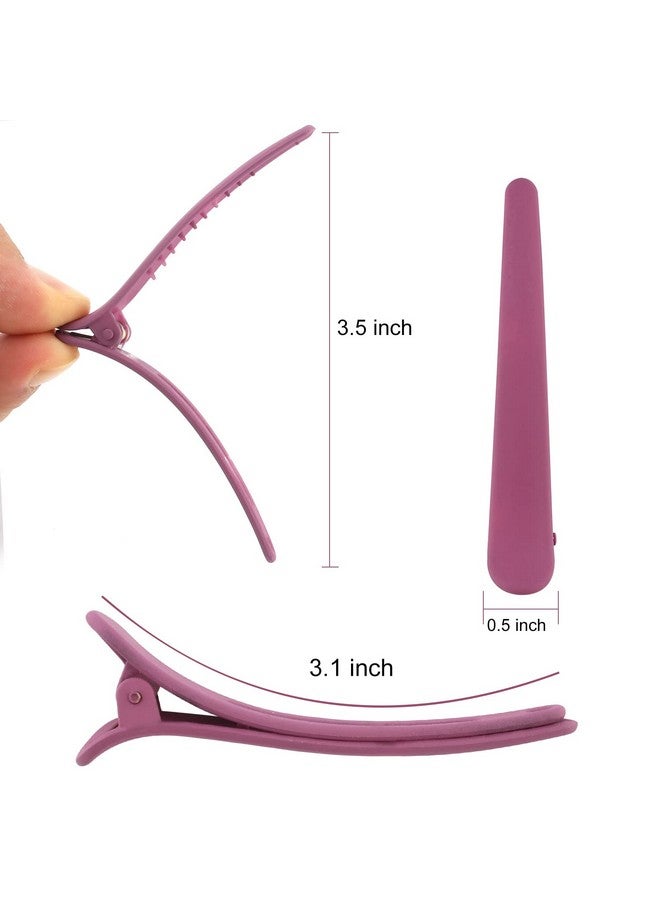 YISSION 12 PCS Hair Clips for Styling Sectioning, 3.1 Inch Matte Alligator No-Crease Duck Billed Hair Barrettes, Hair Styling Accessories for Women Girls - Image 2