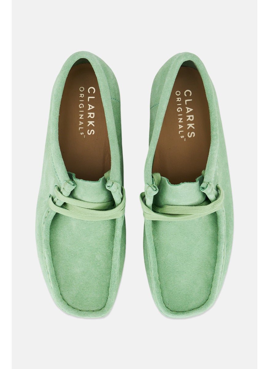 clarks Women Wallabee Standard Fit Lace Up Casual Shoes, Pine Green  - Image 3