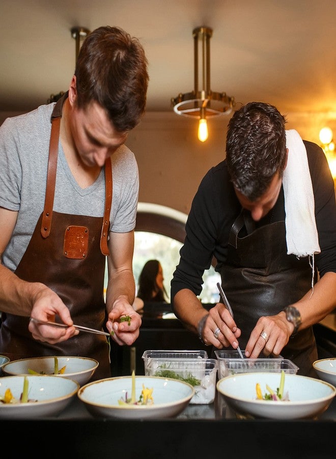 CREATIVECHEF Professional Chef Plating Kit, 7 Piece Culinary Plating Set, Black, Stainless Steel - Image 3