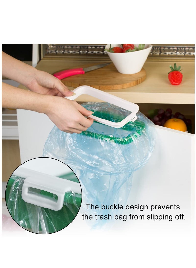 KASTWAVE Hanging Bag Holder, Portable Garbage Bags Rack,Bags Storage Rack Portable Practical Bin for Cabinet Reusable Hanging Bag Stand for Storage of Kitchen Waste,3pcs  - Image 5