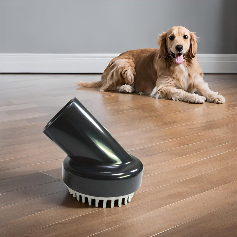 RODAK Pet Brush, 32 mm, Effectively Removes Fleas While Grooming Pets, Vacuums Loose Hair, Dirt and Fleas, Imported - Image 2