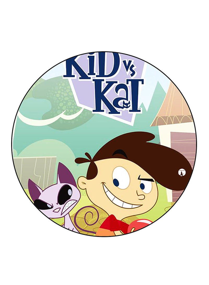 RKN Kid Vs Kat Printed Mouse Pad  Multicolour