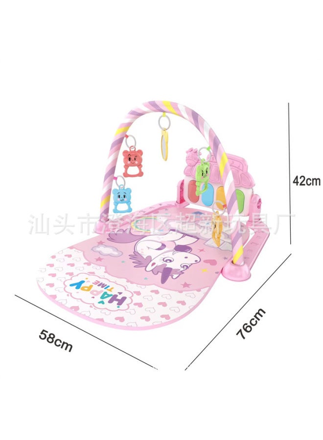 Months Baby Gym Rack Music Foot Piano Toy Baby Piano Game Mat Educational Toys - Image 2